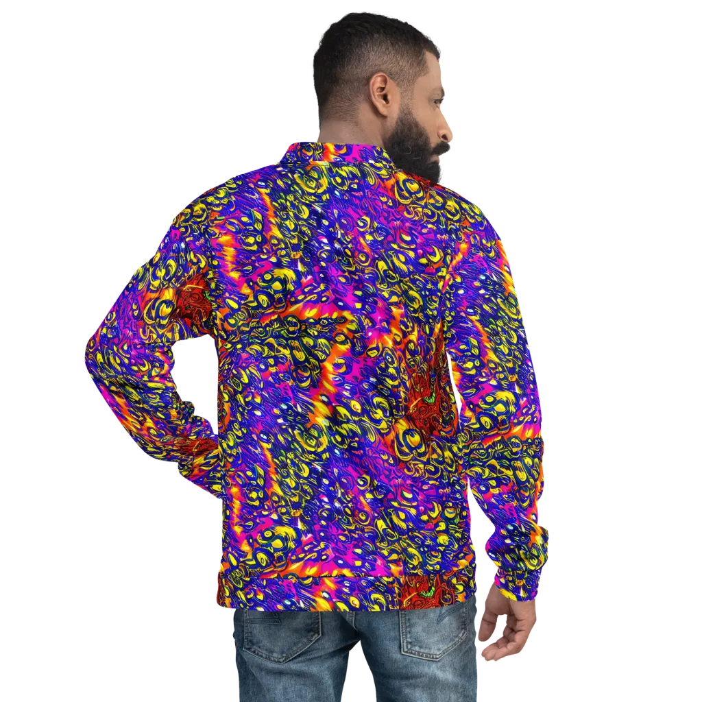 Sonic Colorwave on Bomber Jacket — Back