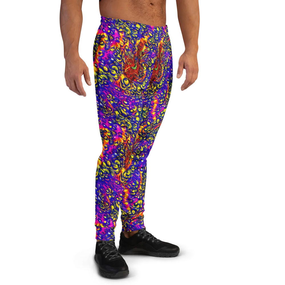 Sonic Colorwave on Men's Joggers — Right