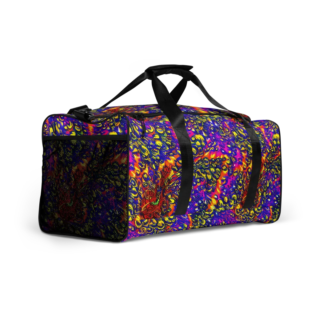 Sonic Colorwave on Duffle Bag — Right Front