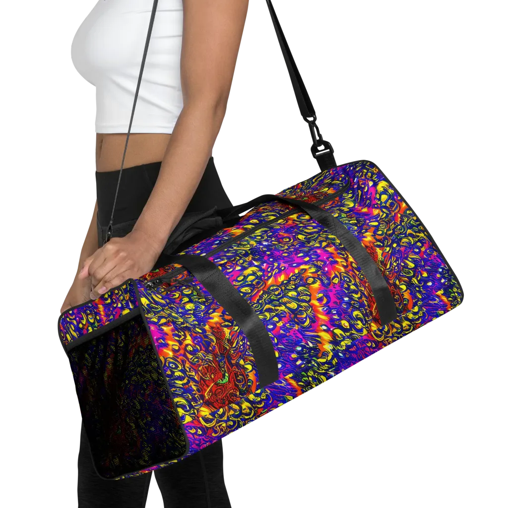 Sonic Colorwave on Duffle Bag — Front