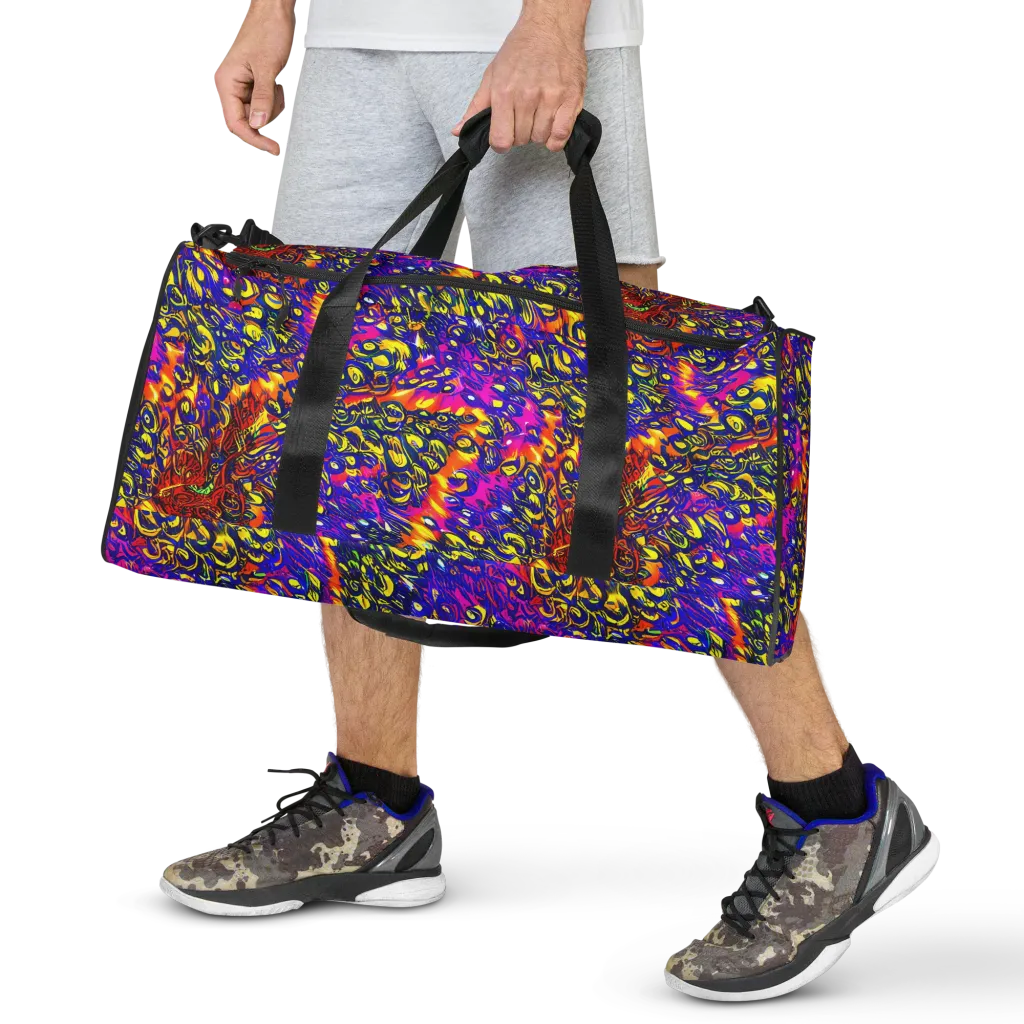 Sonic Colorwave on Duffle Bag — Front