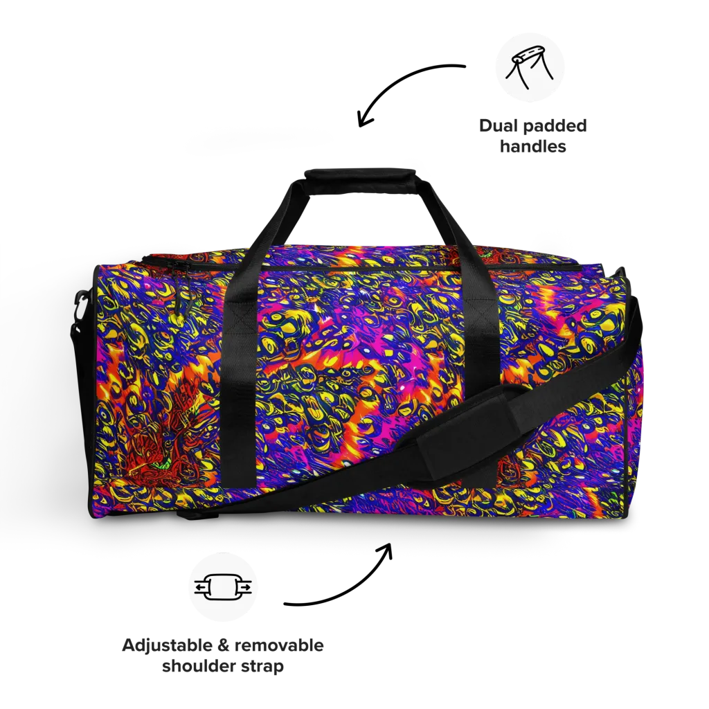 Sonic Colorwave on Duffle Bag — Front