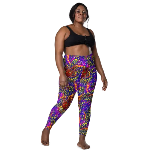 Sonic Colorwave on a Leggings with Pockets