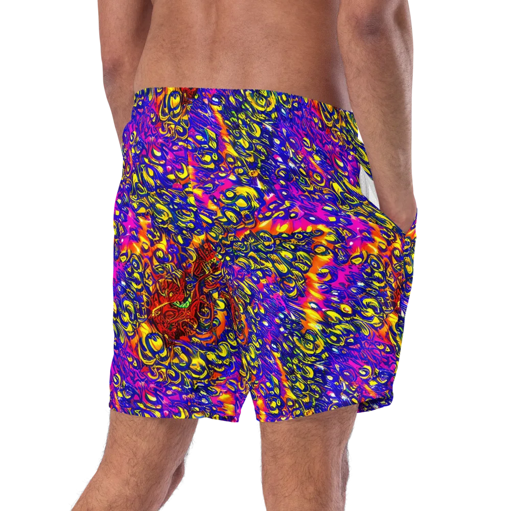 Sonic Colorwave on Swim Trunks — Right Back