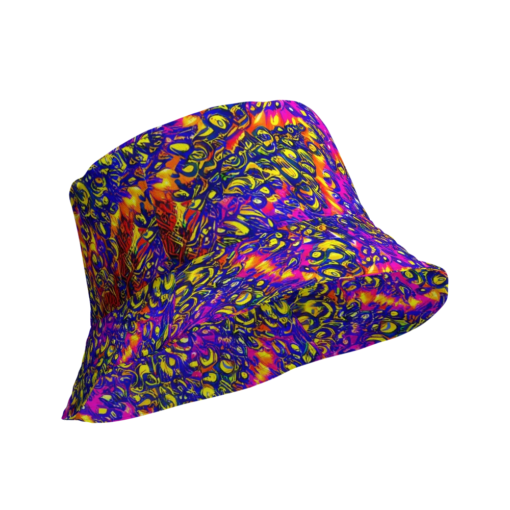 Sonic Colorwave on Reversible Bucket Hat — Product details Outside
