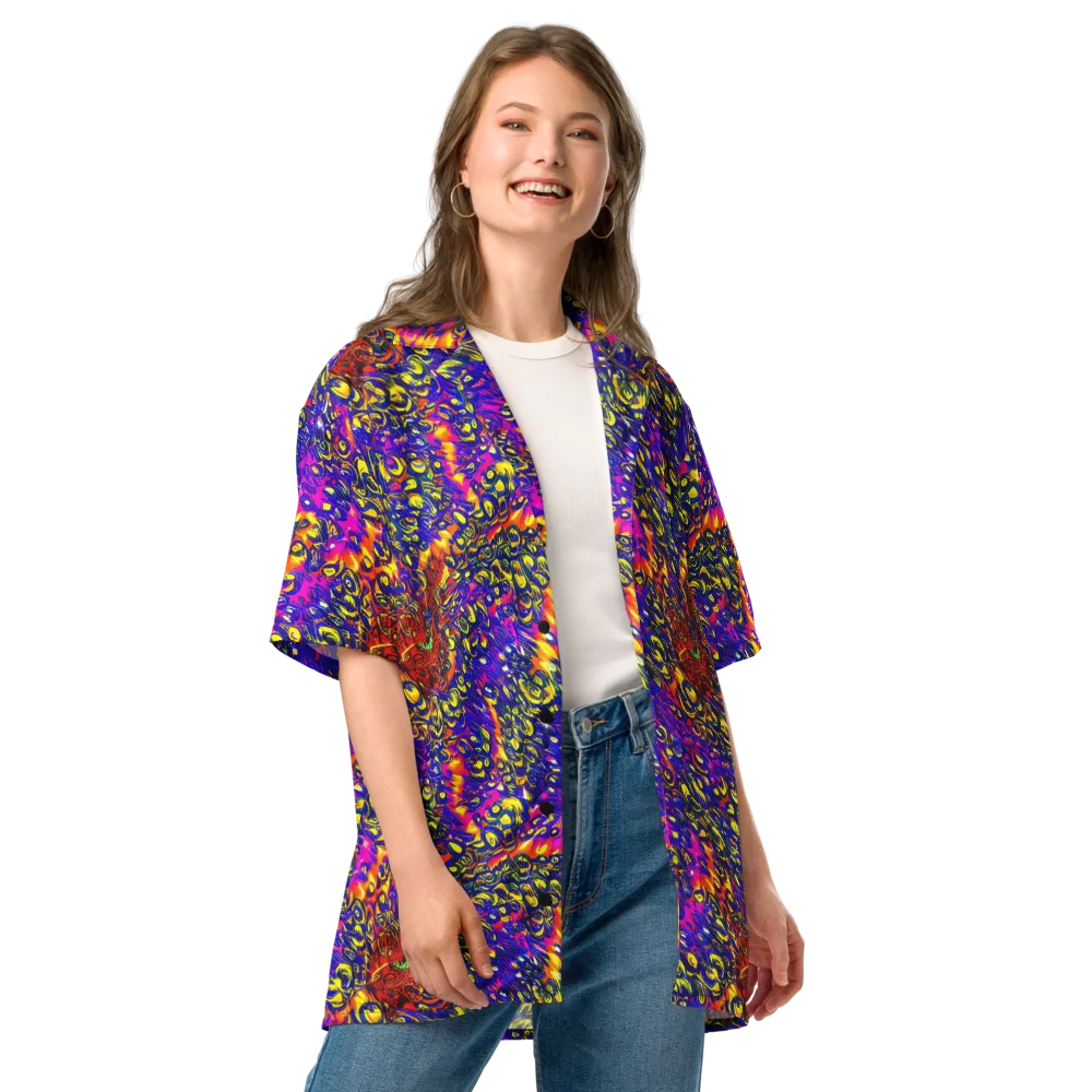 Sonic Colorwave on Button Shirt — Front