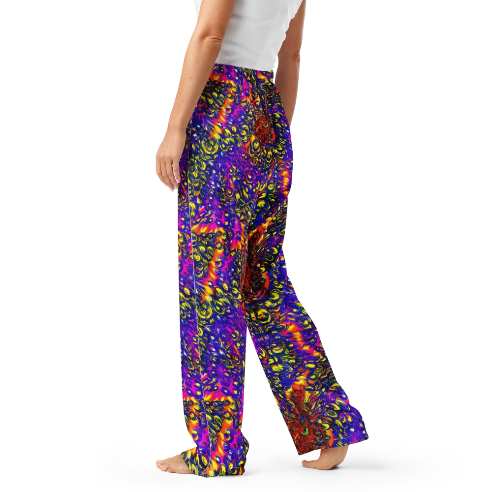 Sonic Colorwave on Women's Pajama Pants — Left