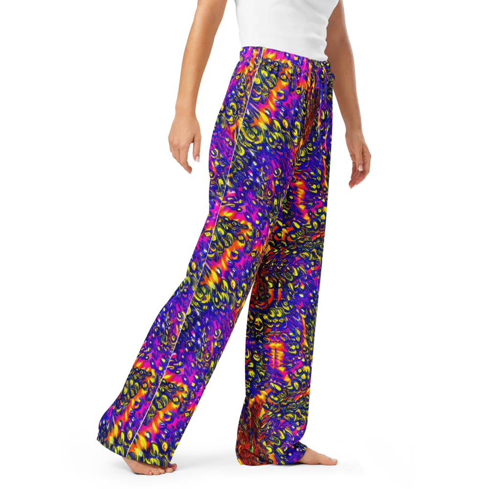 Sonic Colorwave on Women's Pajama Pants — Right Front