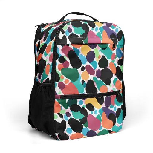 Chromatic Pebbles on a Utility Backpack