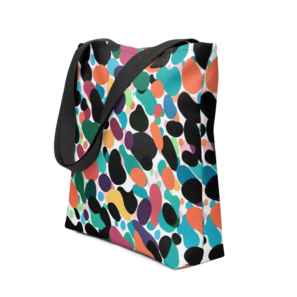 Chromatic Pebbles on Tote Bag — Front