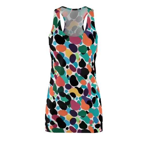Chromatic Pebbles on a Racerback Dress
