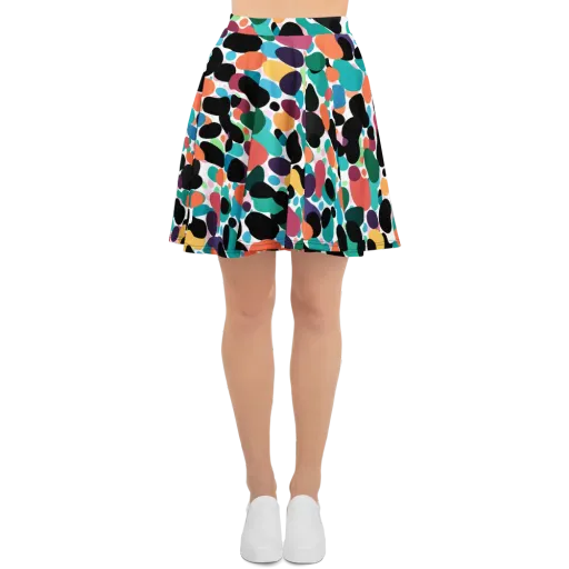 Chromatic Pebbles on a Skater Skirt