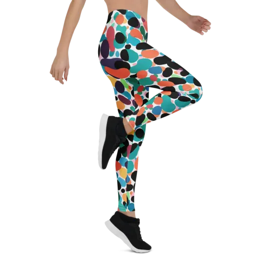 Chromatic Pebbles on a Leggings