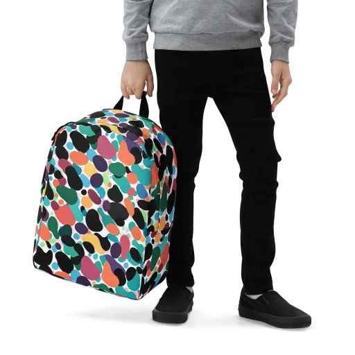 Chromatic Pebbles on a Minimalist Backpack