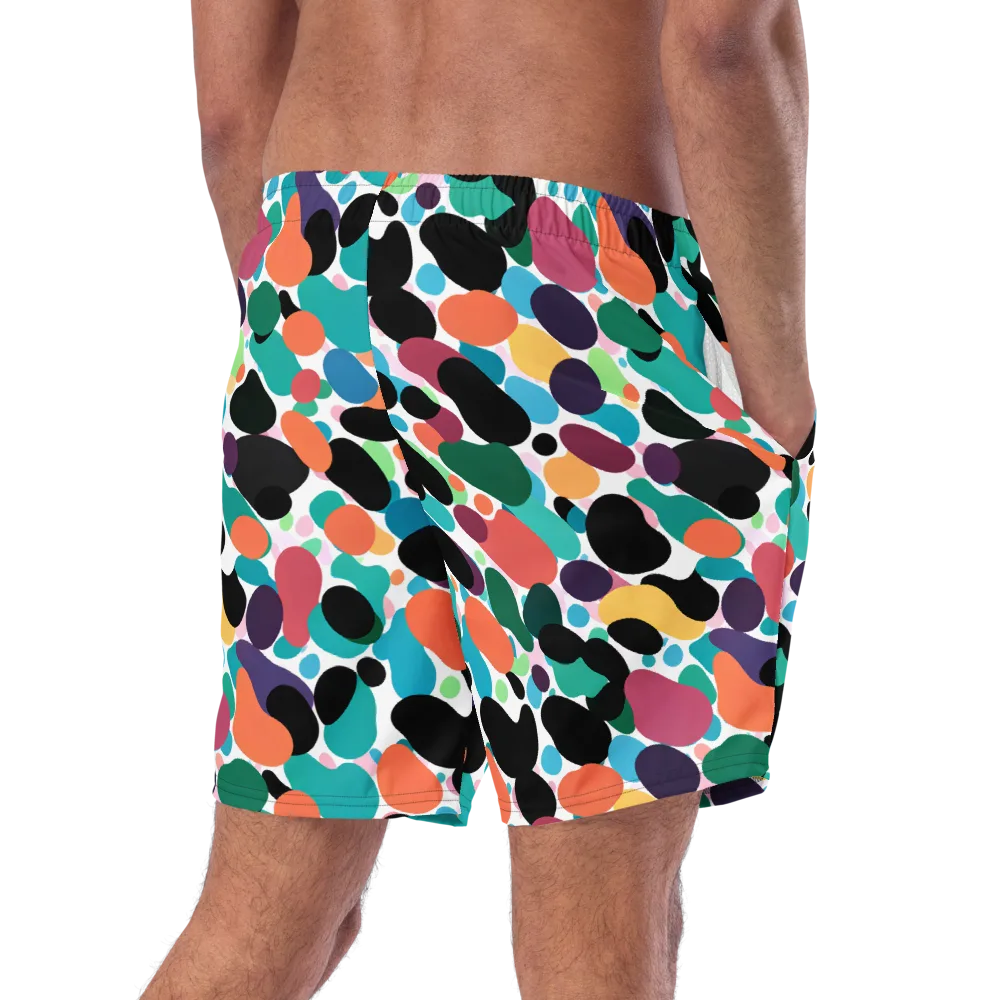 Chromatic Pebbles on Swim Trunks — Right Back