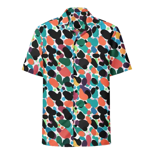 Chromatic Pebbles on a Button Shirt