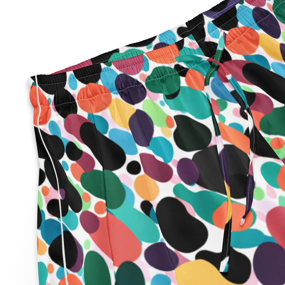 Chromatic Pebbles on Women's Pajama Shorts — Product details
