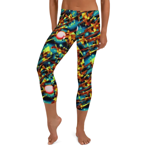 Solar Machina on a Capri Leggings