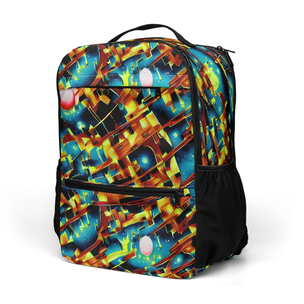 Solar Machina on Utility Backpack — Left Front
