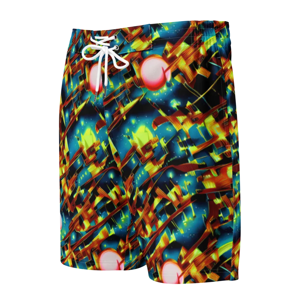 Solar Machina on Men's Board Shorts — Front