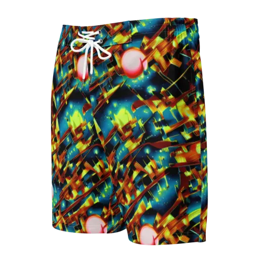 Solar Machina on a Men's Board Shorts