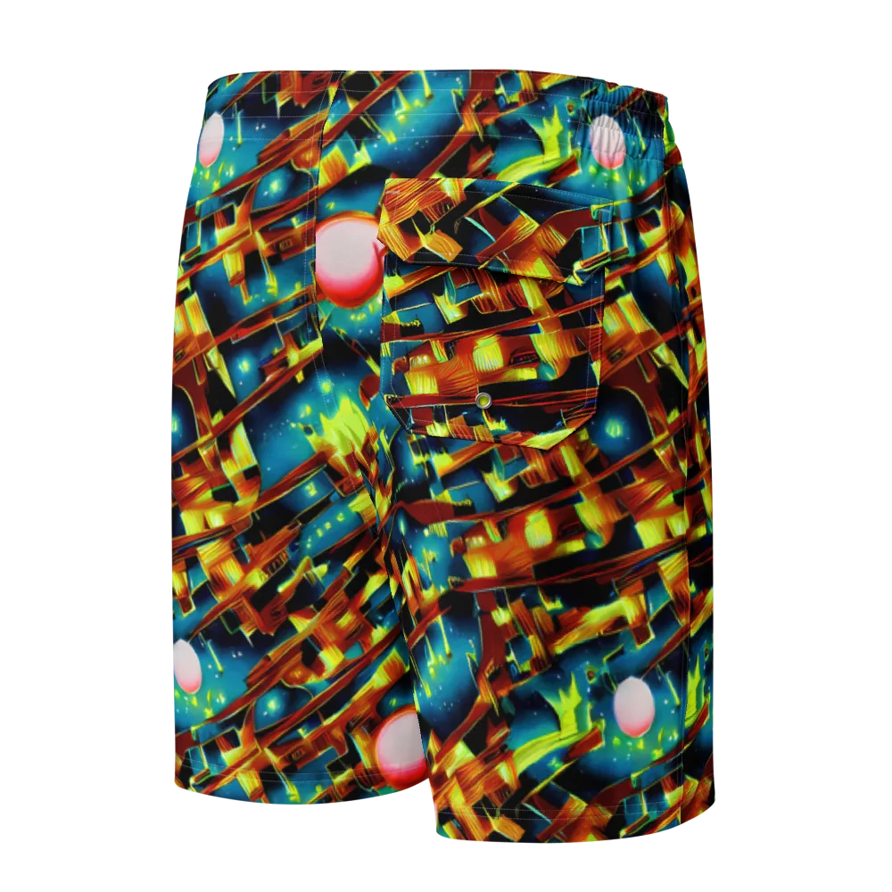 Solar Machina on Men's Board Shorts — Back
