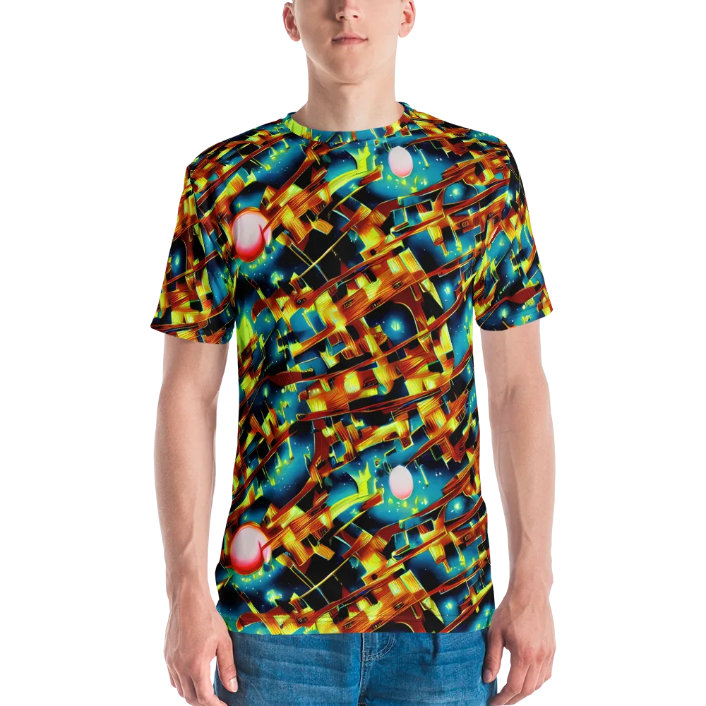 Solar Machina on Men's Crew Neck T-Shirt — Front