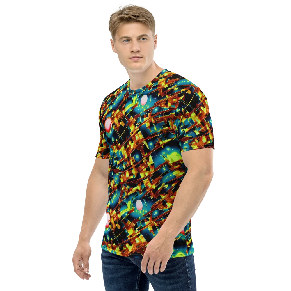 Solar Machina on Men's Crew Neck T-Shirt — Left