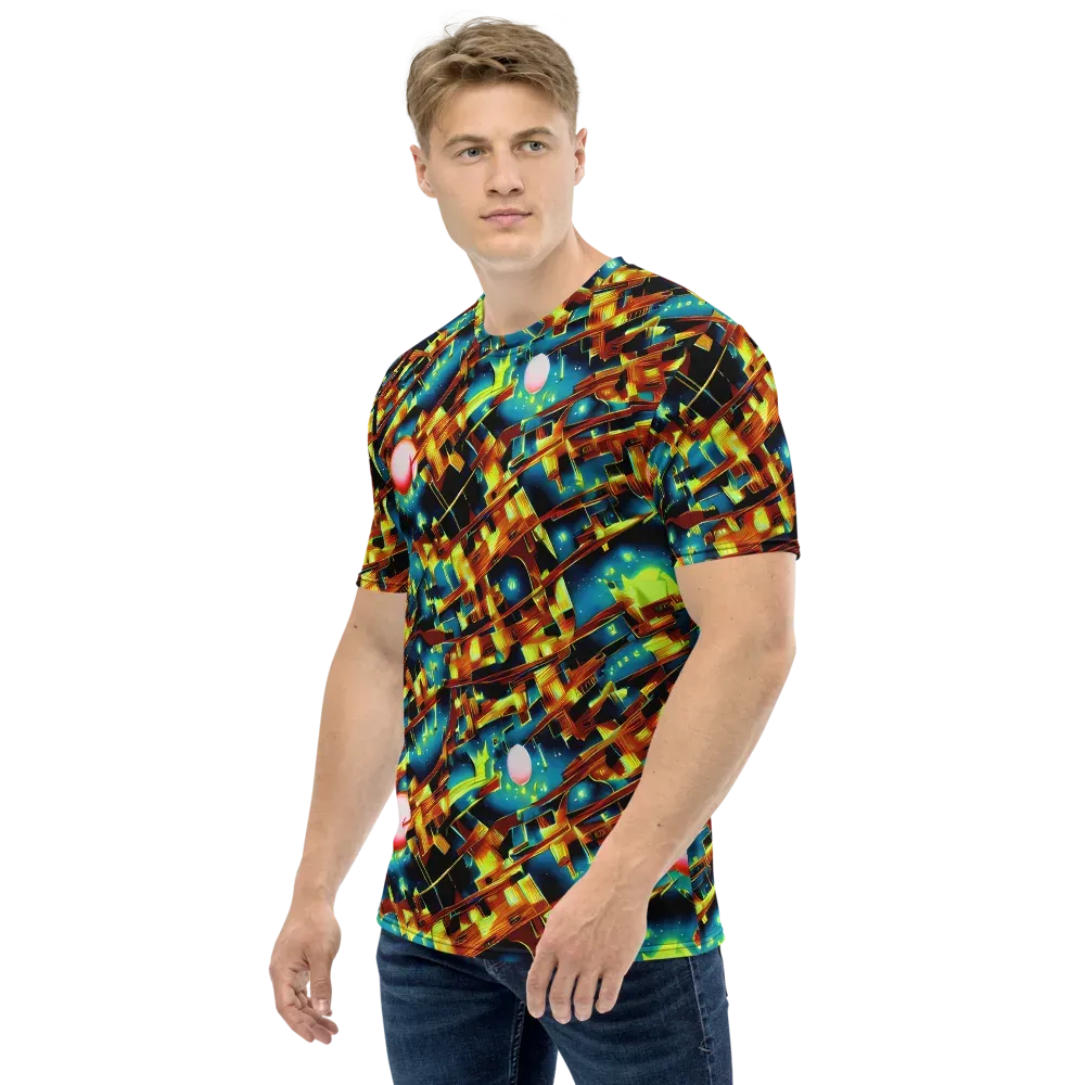 Solar Machina on Men's Crew Neck T-Shirt — Left