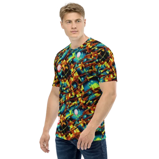 Solar Machina on a Men's Crew Neck T-Shirt