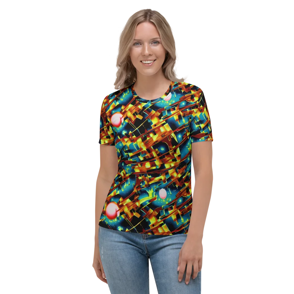 Solar Machina on Women's Crew Neck T-Shirt — Front