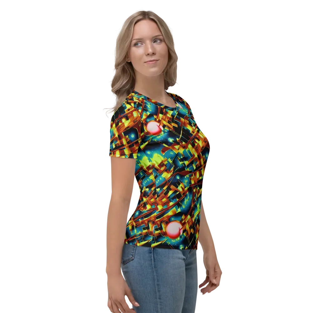 Solar Machina on Women's Crew Neck T-Shirt — Right