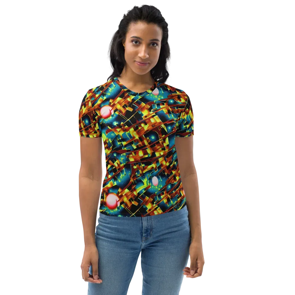 Solar Machina on Women's Crew Neck T-Shirt — Front