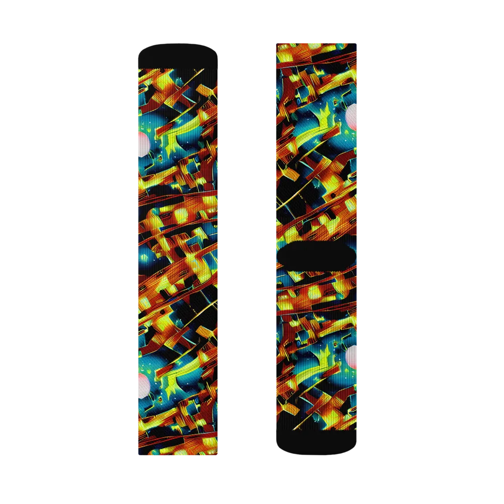 Solar Machina on Socks — Right Sock