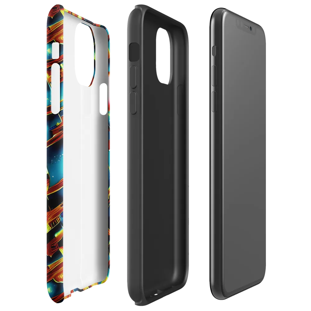 Solar Machina on Tough Case for iPhone® — Right