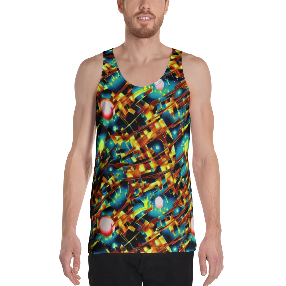 Solar Machina on Men's Tank Top — Front