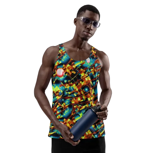 Solar Machina on a Men's Tank Top