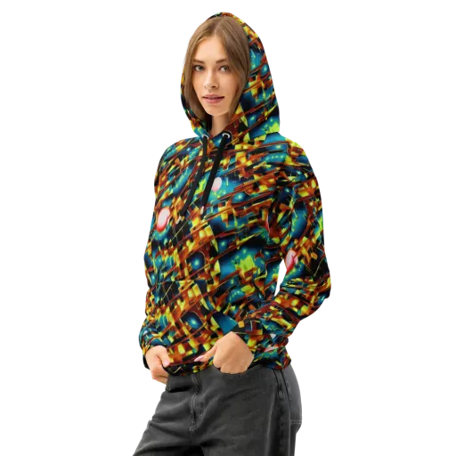 Solar Machina on a Cotton Hoodie
