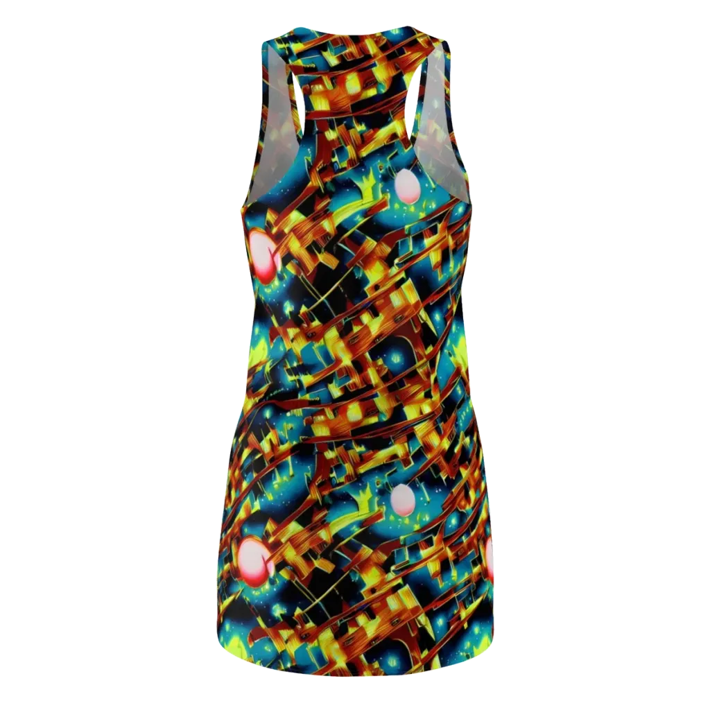 Solar Machina on Racerback Dress — Back