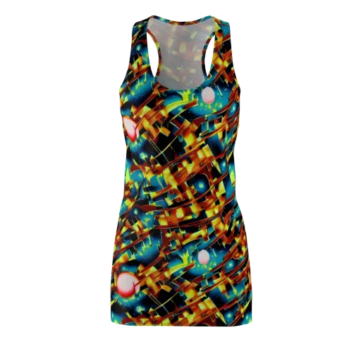 Solar Machina on a Racerback Dress