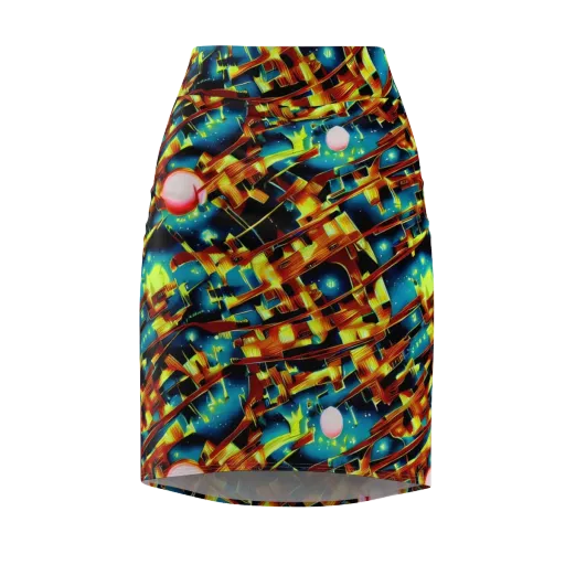 Solar Machina on a Pencil Skirt
