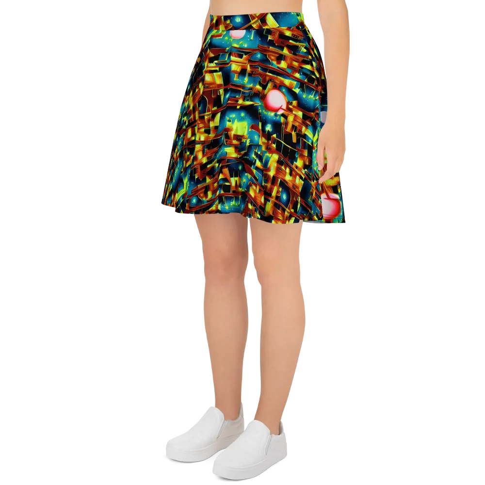 Solar Machina on Skater Skirt — Left