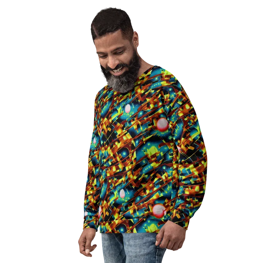 Solar Machina on Sweatshirt — Left Front
