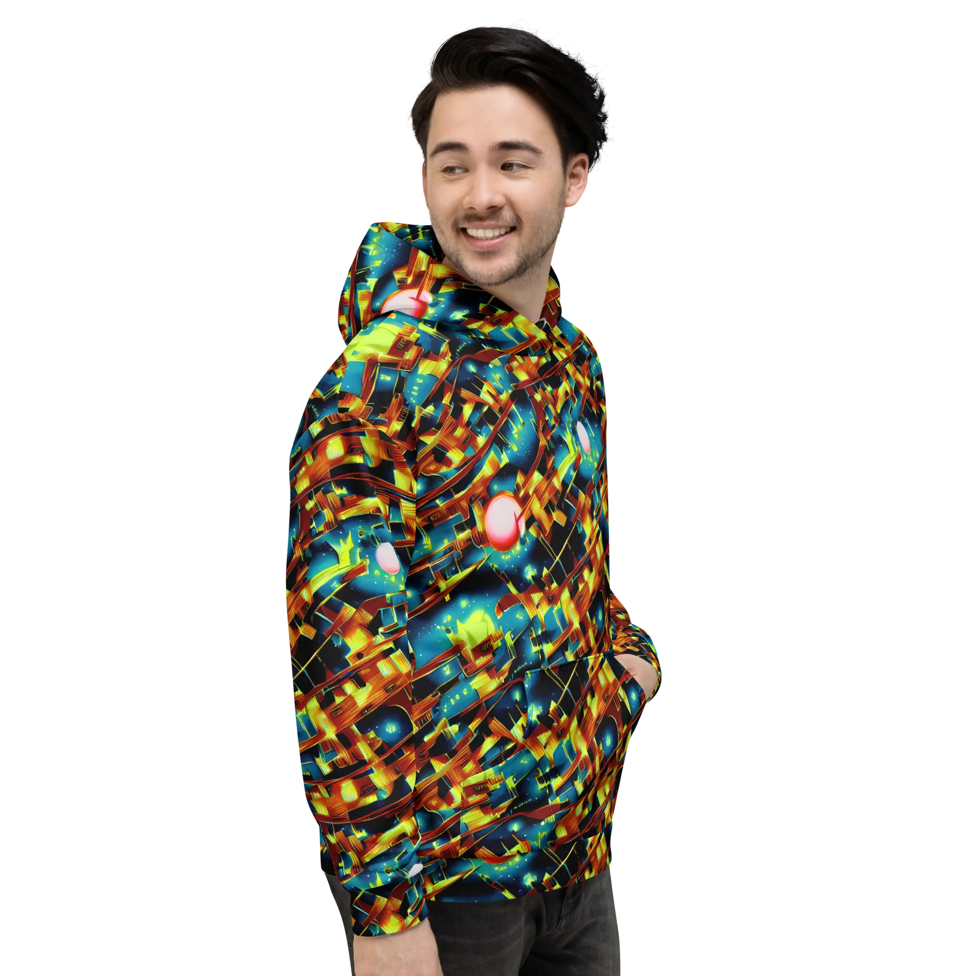 Solar Machina on Hoodie — Right