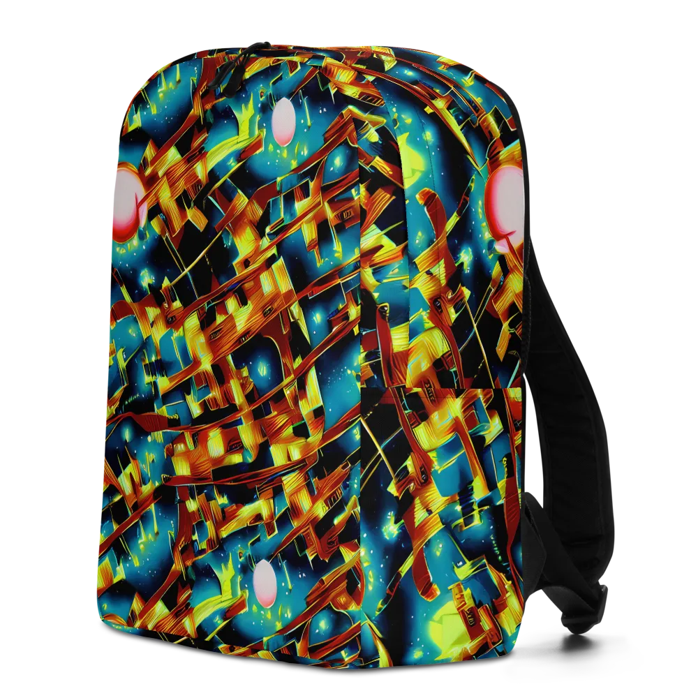 Solar Machina on Minimalist Backpack — Left
