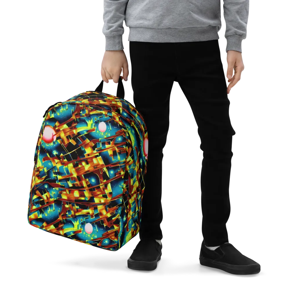 Solar Machina on Minimalist Backpack — Zoomed-in