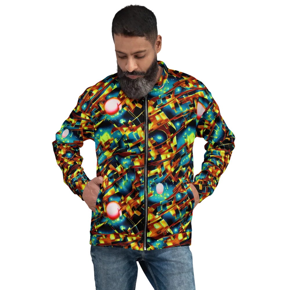 Solar Machina on Bomber Jacket — Front