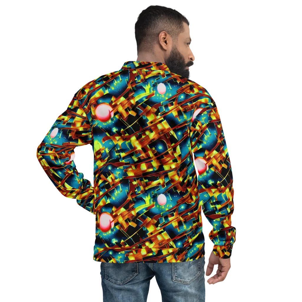 Solar Machina on Bomber Jacket — Back