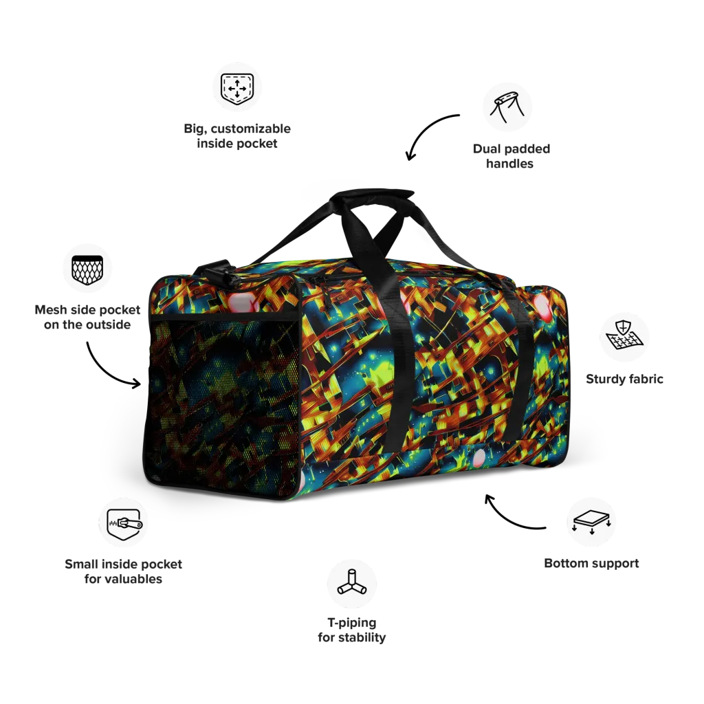 Solar Machina on Duffle Bag — Right Front