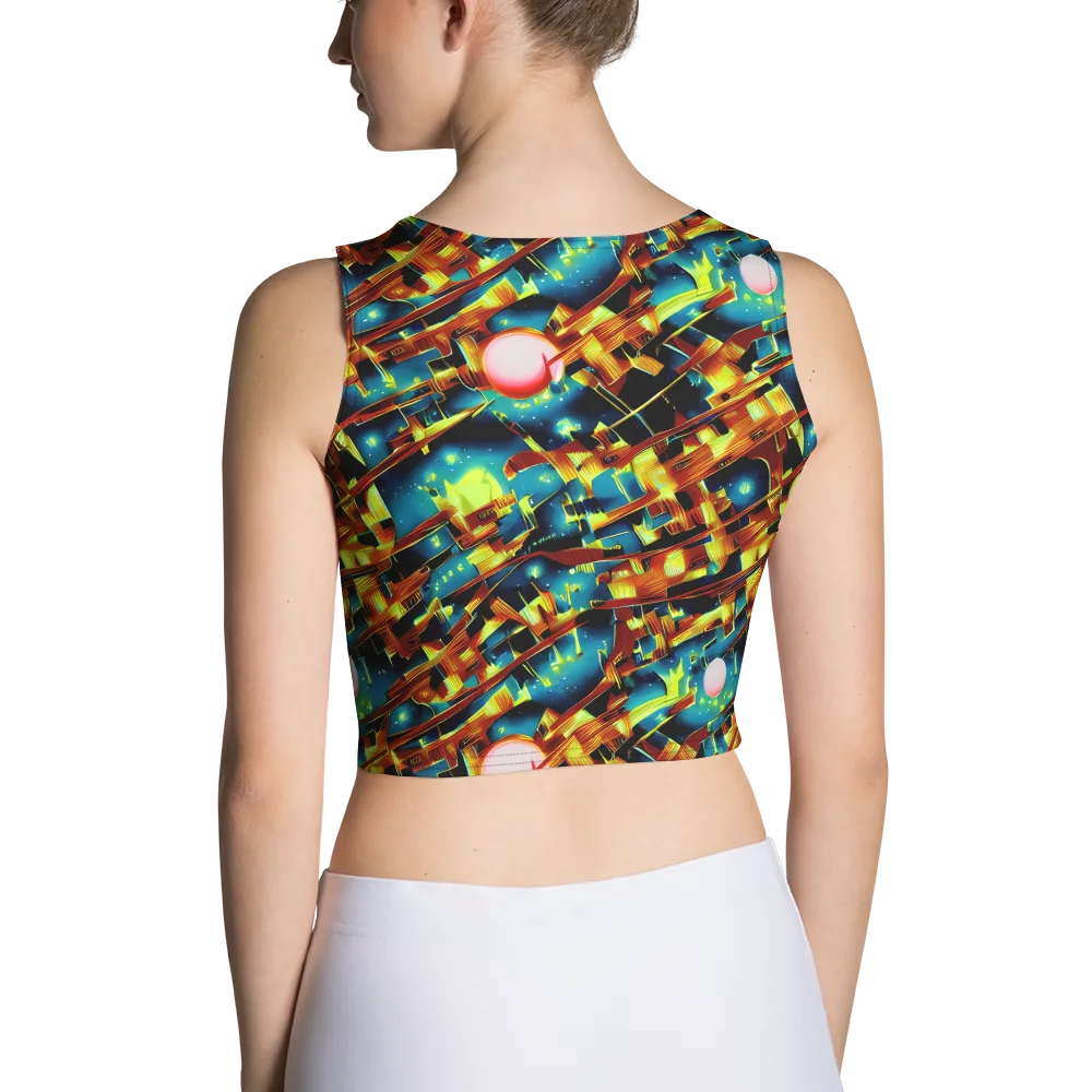 Solar Machina on Crop Top — Back